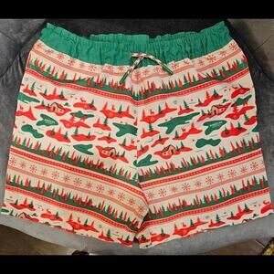 Magellan Outdoors Men's Water-Repellent Fishing Shorts - Fun Holiday Print M